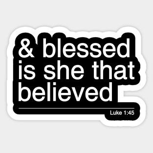 Christian Quote Sticker